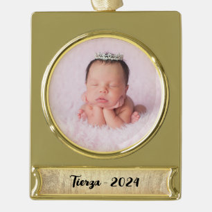 Adorno Con Rótulo Dorado Textura de oro de champagne personalizada