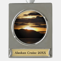 Alaskan Sunset III Hermosa Fotografía de Alaska