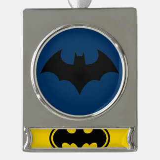 Adorno Con Rótulo Plateado botón Batman