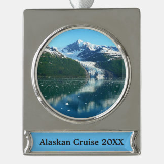 Adorno Con Rótulo Plateado Colegio Fjord I Hermosa fotografía de Alaska