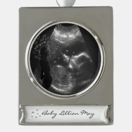 Adorno Con Rótulo Plateado El amor dentro