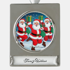 Adorno Con Rótulo Plateado Elegante, moderno, sencillo y único estilo retro v