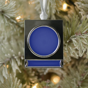 Adorno Con Rótulo Plateado Invitación de boda minimalista audaz en azul profu