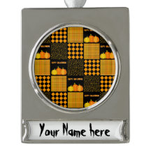 Personalización - Patrón de parches de calabaza Ha