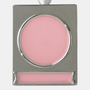 Adorno Con Rótulo Plateado Rosa de cristal de color de verano de primavera