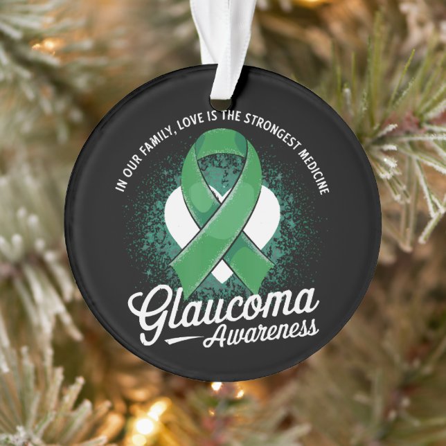 Adorno Conciencia de glaucoma de medicina (Árbol)