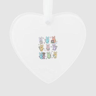 Adorno Conejitos Divertidos Caramelo Técnico de Ecografía