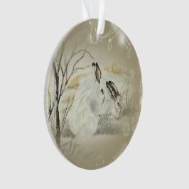 Adorno Conejitos/ornamentos del navidad de los conejos