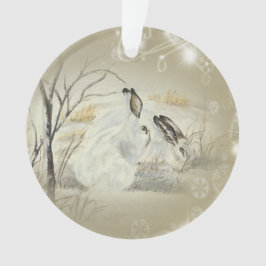 Adorno Conejitos/ornamentos del navidad de los conejos