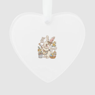 Adorno Conejo Huevo Pero ¿Teñiste Divertido Conejito de P