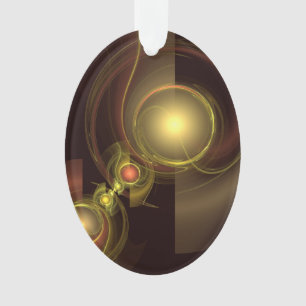 Adorno Conexión íntima Resumen Arte Óvalo acrílico