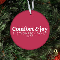 Confort y alegría para los Navidades rosados Minim
