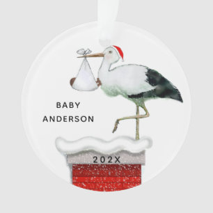 Adorno conmemorativo para bebé de diciembre