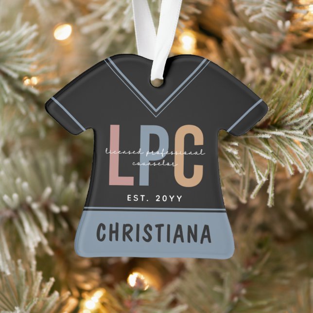 Adorno Consejero profesional con licencia de LPC personal (Árbol)