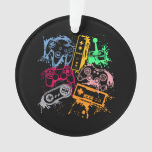 Adorno Consolas de videojuegos Controles Retro 80's 90's 