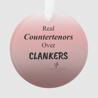 Adorno Contratenores Sobre Basura Anti-IA de Clankers Ros