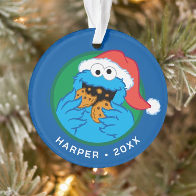 Adorno Cookie Monster | Official Christmas Cookie Tester (Árbol)