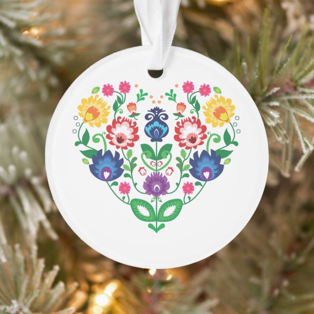 Adorno Corazón popular (Árbol)