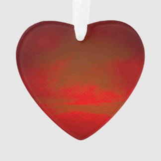 Adorno Corazón rojo