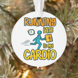 Adorno Correr tarde es mi cardio