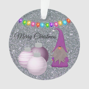 Adorno Corta,Colorida,Gnome,Feliz Navidad