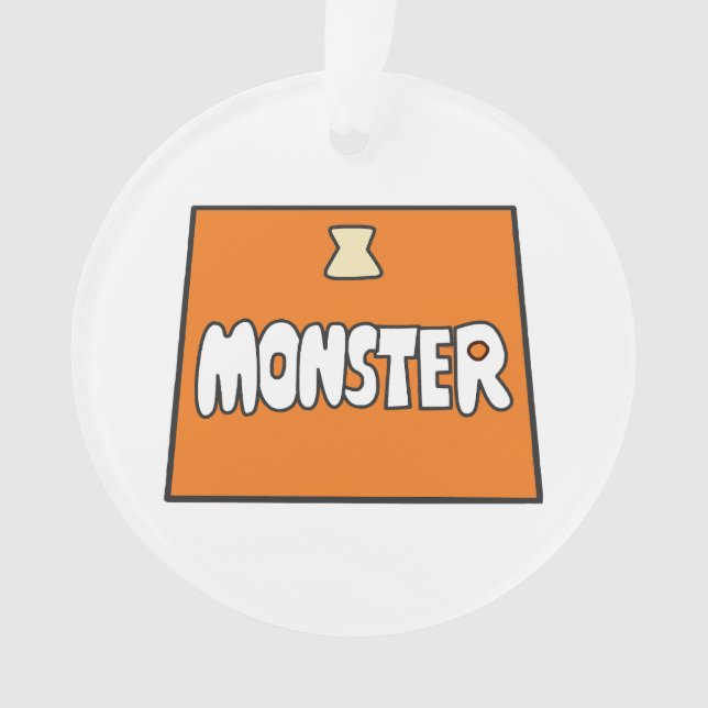 Adorno Costume de pikamee, monstruo (Anverso)