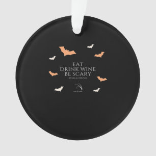 Adorno Cota de Hallowine Halloween Comer Beber