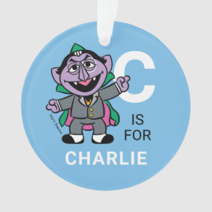 Adorno Count von Count   Nombre personalizado con foto