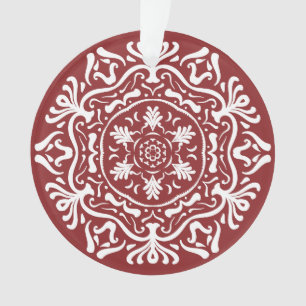 Adorno Cranberry Mandala