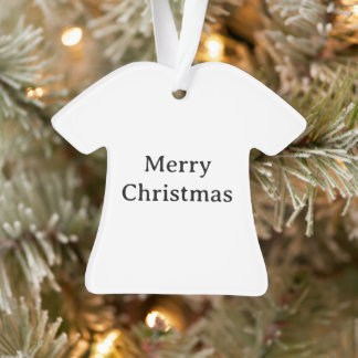 Adorno Crea Tu Camiseta Acrílica Simple de Promoción de M