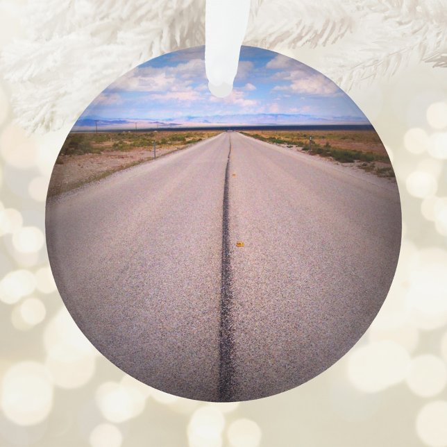 Adorno Crea tu propia foto de dos caras de vacaciones de  (Photo Ornament)