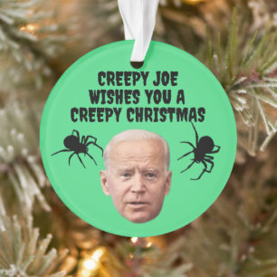 ADORNO CREEPY JOE FUNNY CHRISTMAS ORNAMENTES