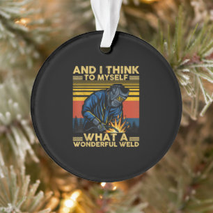 Adorno Creo Que Es Un Maravilloso Regalo De Soldadura