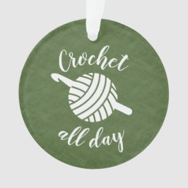 Adorno Crochet All Day ・ Yarn Ball & Hook Crafting