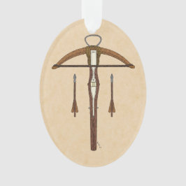 Adorno Crossbow medieval con pernos