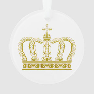 Adorno Crown dorado + tus ideas