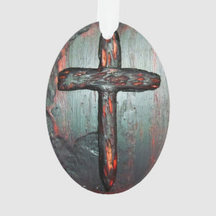 Adorno Cruz de sangre