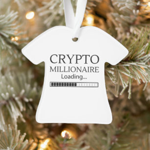 Adorno Crypto Millionaire Cargando, espere