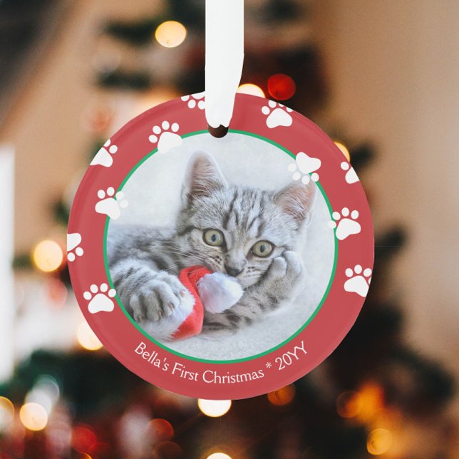 Adorno Cuato de gato primera página de Navidad imprime ve (Subido por el creador)