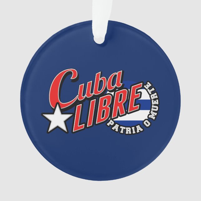 Adorno Cuba libre Motto (Anverso)