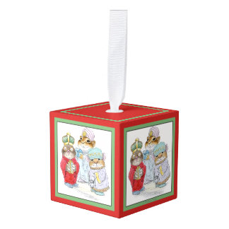 Adorno Cúbico 3 rey Animals Ornament