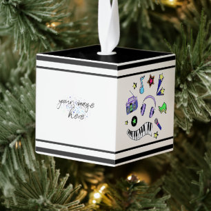 Adorno Cúbico Activar la música