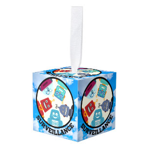 Adorno Cúbico AI (Inteligencia Artificial) - Vigilancia