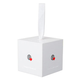 Adorno Cúbico Añadir encanto a tu árbol de Navidad