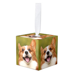 Adorno Cúbico Añadir foto de perro personalizada