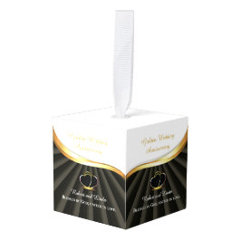 Adorno Cúbico Aniversario religioso Boda de Oro 50