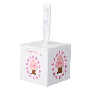 Adorno Cúbico Árbol de cerezo japonés hanami personalizado