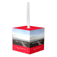 Árbol de Navidad de cuatro fotos Personalizado