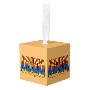 Adorno Cúbico Arizona el Estado del Gran Cañón