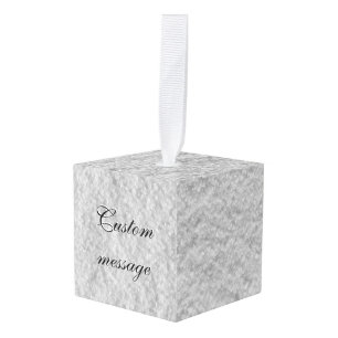 Adorno Cúbico Azúcar de caña blanco 0227